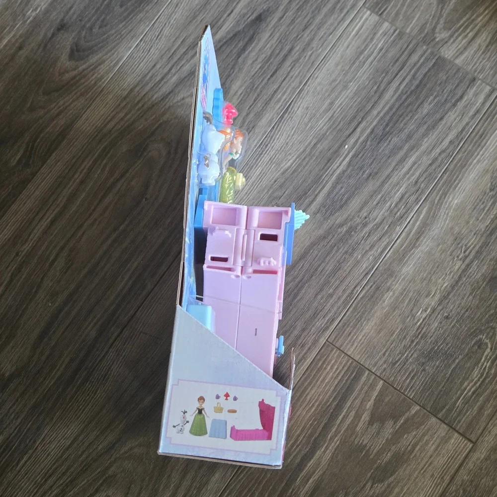 Disney Frozen Anna Arendelle Castle Storytime Stackers Playset Pink NEW